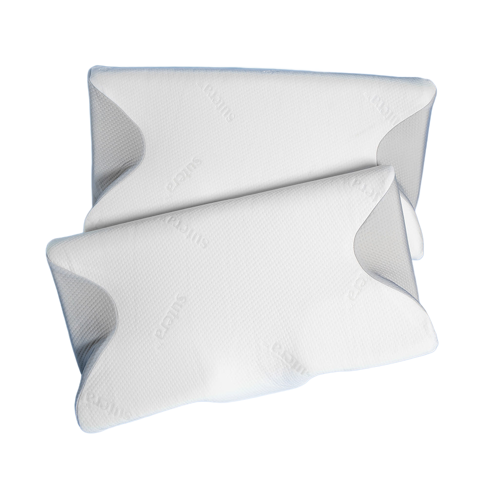 Sutera Dream Deep Memory Foam Pillow - Orthopedic Support All Sleep Positions